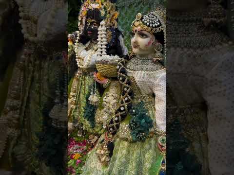 Radhe kaun se punya Kiya tumne prabhu bin bulaye aate hai #radha #vrindavandham #prabhu