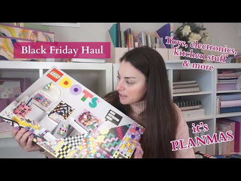 Black Friday Haul! | Toys, Beauty, Kitchen & More! | Plus see our new basement playroom!