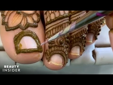 Using Henna For A Semipermanent Nail Color | Beauty Insider