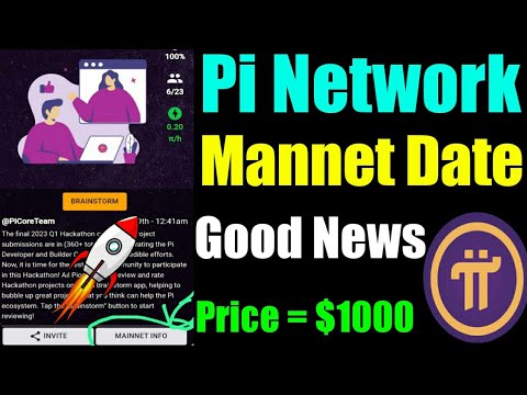 New Update About Pi Network || Pi Network Mainnet Date Fix || 1pi Price 1000$ || Pi Network News