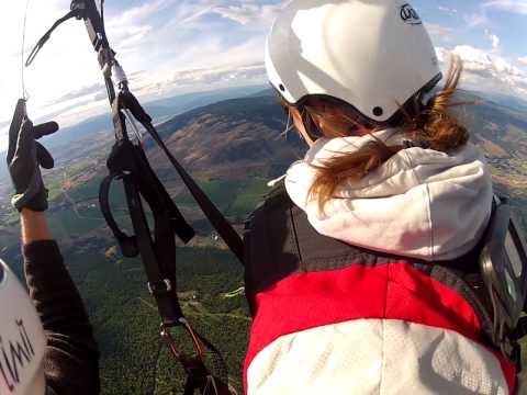 201507 Tandem Paragliding flight