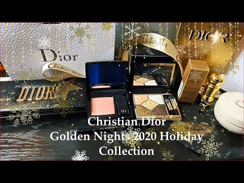 CHRISTIAN DIOR GOLDEN NIGHTS 2020 HOLIDAY COLLECTION