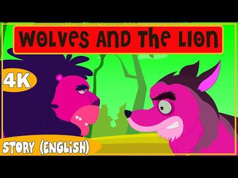 WOLVES AND THE LION || SUGAR TALES || STORIES FOR KIDS