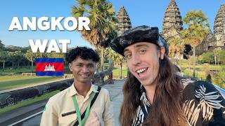 The Most Famous Ancient Temple in the World 🇰🇭 Angkor Wat Sunrise Tour