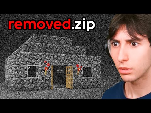 Investigating Minecraft's Removed Structures