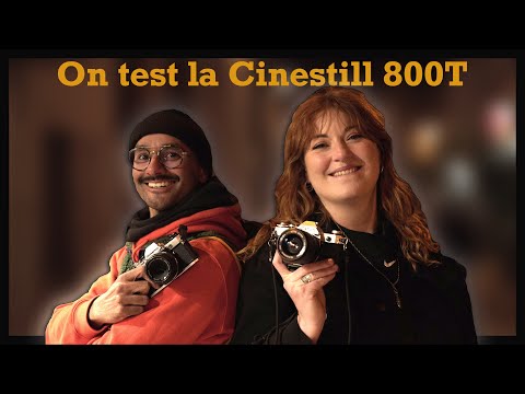 On test la Cinestill 800T avec @ThomasApp