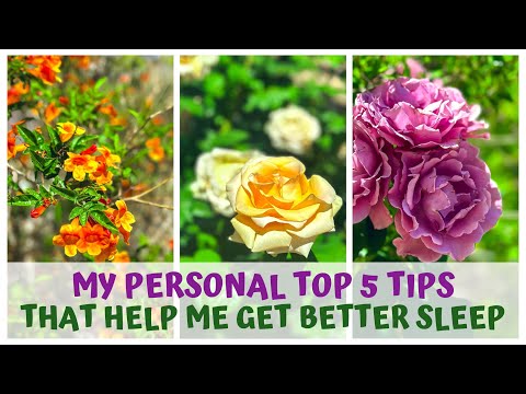 MY PERSONAL TOP 5 TIPS THAT HELP ME GET BETTER SLEEP