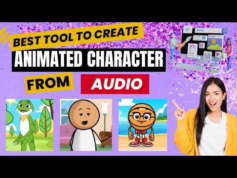 Create animation characters from audio with these top tools