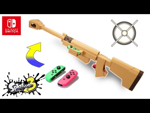 【DIY】Splatoon3 Sniper Controller スプラトゥーン３　狙撃用コントローラー