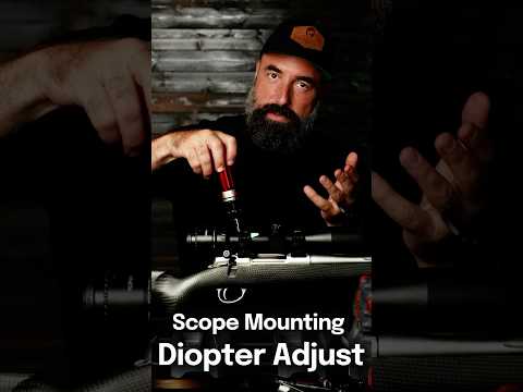 How to Mount a Rifle Scope | Diopter Adjustment - 10 of 11