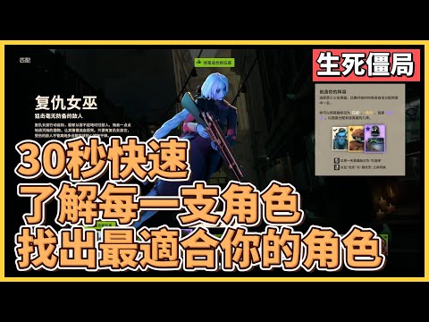 DEADLOCK 全角色新手攻略！30秒快速了解每一支角色！找出哪支角色適合你｜DEADLOCK 角色 攻略 新手 教學 介紹｜生死僵局 ｜遊戲快報