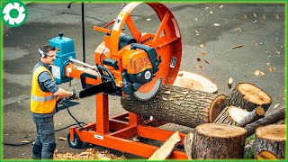 Fastest Automatic Firewood Processing Machine | Biggest Heavy Machinery Machines