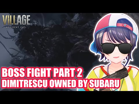 Subaru Boss Fights Part 2: Subaru Owns Lady Dimitrescu 【Hololive English Sub】