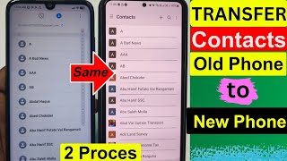 How to Transfer Contacts From Old Phone to New Phone 2025