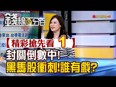 精彩搶先看1【錢線百分百】20241224《封關倒數中! 黑馬股衝刺!誰有戲?》│非凡財經新聞│