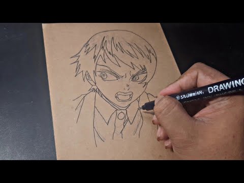 🔴 Drawing Yushiro Part 1 ( Hai )