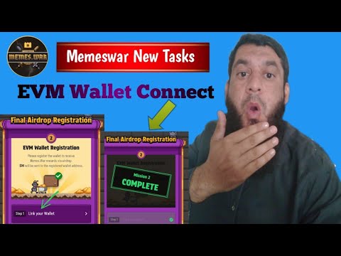 Memeswar airdrop eligibility tasks | Memes war airdrop new update | Link EVM Wallet🔥