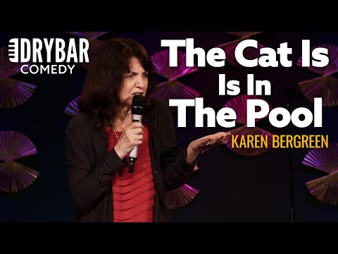 The Only Time It's OK To Put A Cat In Pool. Karen Bergreen