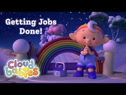 Getting The Jobs Done! 🛠️ Calming Bedtime Stories For Busy Babies & Toddlers #cloudbabies