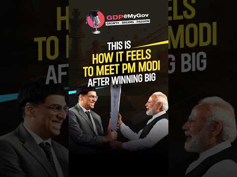 Vishwanathan Anand on PM Modi | GDP@MyGov Season 2 Exclusive