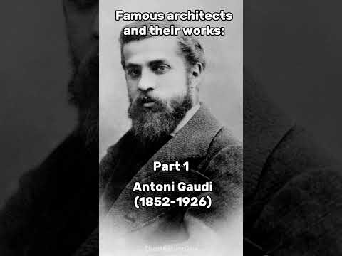 Famous Architects and Their Works:Part 1 #shorts #architect #architecture #design #buildings