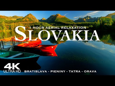 [4K] SLOVAKIA & Bratislava 2024 🇸🇰 1 Hour Drone Aerial Slovak Republic | Slovensko Slovenská