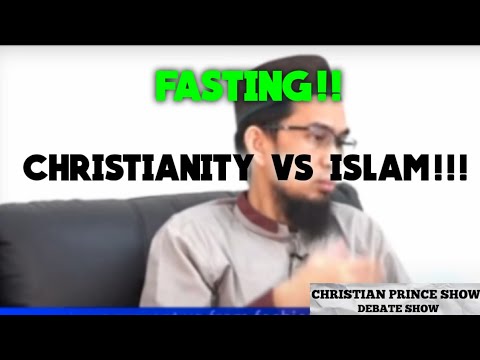 Ways of fasting in Christianity vs islam!! _ @christianprince