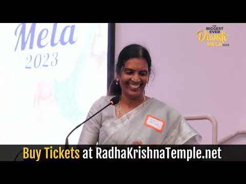 Shri Gowri ji & Shradha Talati ji | Diwali Mela2023 Kick-Off | Radha Krishna Temple, Allen TX