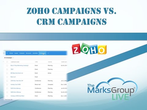 Zoho Campaigns vs Zoho CRM Campaigns: What's the difference?