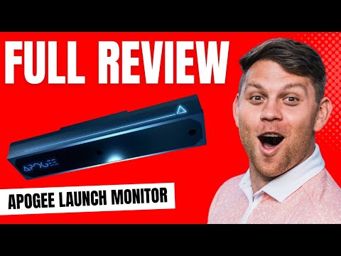 BRAND NEW APOGEE LAUNCH MONITOR FULL REVIEW (Best Home & Commercial Golf Simulator?)