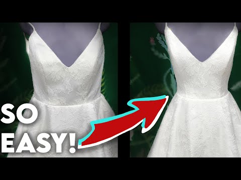 With THIS METHOD ✨️Anyone✨️ can take in a dress (even w/ boning!)