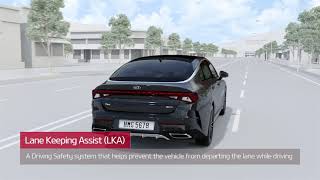 Lane Keeping Assist (LKA)ㅣAdvanced Driver AssistanceㅣKia