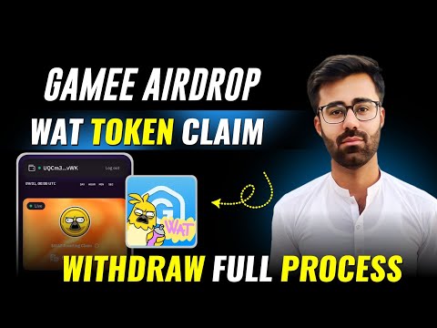 Gamee Airdrop WAT Token Withdraw Full Process || How To Deposit WAT Token in Bitget Exchange