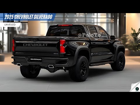 New 2025 Chevrolet Silverado Unveiled - The biggest and heaviest Chevrolet pickup truck!