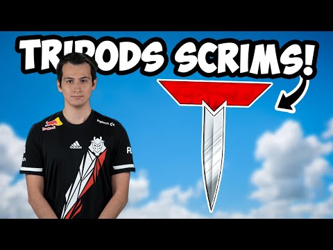 Tripods Win THIRD STRAIGHT SCRIM SET with New Teammate | FaZe Gent