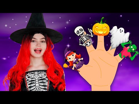 Halloween Finger family | Nick and Poli | Nursery Rhymes & Kids Songs