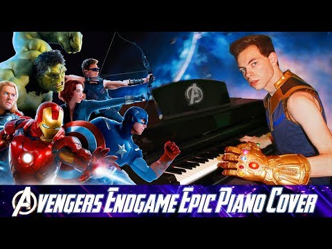 Playing The Avengers on Piano w/Infinity Gauntlet