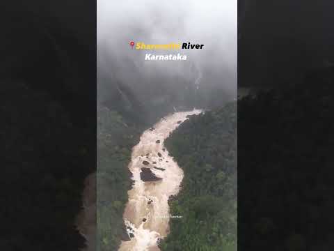 📍Sharavathi River, Karnataka. #viralvideo #travel #waterfall #waterfallsounds #nature