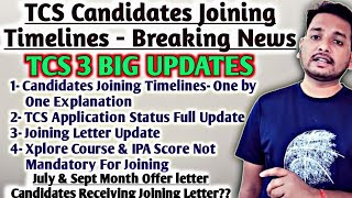 TCS Joining Timelines Imp Update🔥 | Nextstep Portal Status Check | Joining Letter | IPA Score,16 Jan