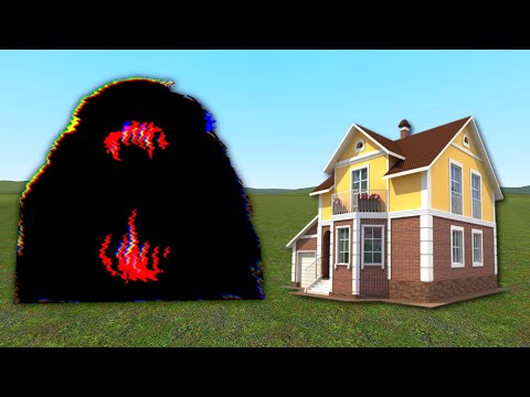 MASSIVE MUNCI VS HOUSES! - Garry's mod Sandbox