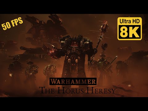 Warhammer: The Horus Heresy Cinematic Trailer 8k 50 FPS (Remastered with Neural Network AI)