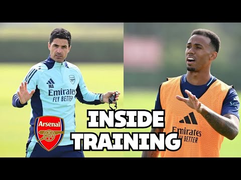 INSIDE TRAINIG - Sobha Realty Training Centre - ARSENAL TRAINING TODAY