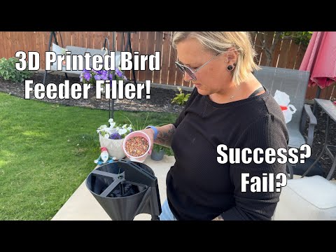 3D Printed Bird Feeder Filler