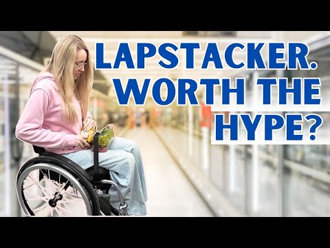 Wheelchair Users Are RAVING About This LIFE CHANGING Accessory! Lapstacker