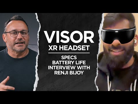 4K XR Headset Built for Productivity! The Visor from Immersed VR