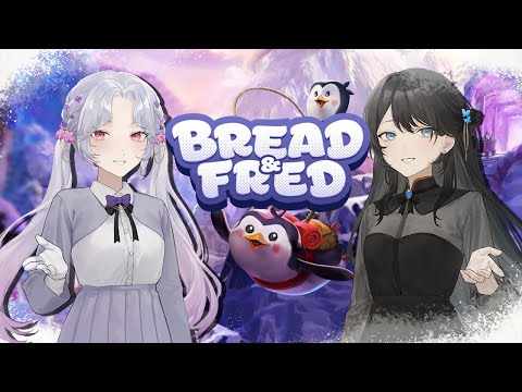 【#breadandfred 】飛べないペンギンはただのペンギンでしょう？？？🐧🐧💜🤍【＃レレララコラボ】【愛蕾 / 御影ゆら / 個人Vtuber】