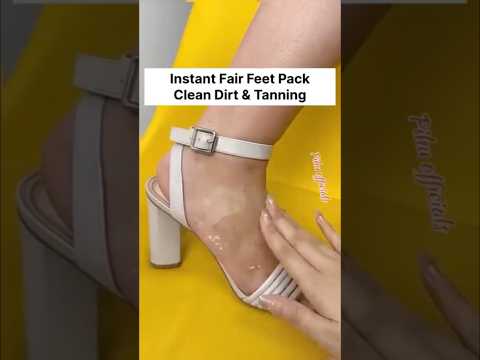 Feet Cleaning Tips | Get Fair Feet Instantly | Most Easy Pedicure,RemoveSuntan #skin #beauty #shorts