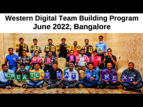 Western Digital I Team Building Program 2022 I Marg I TeamWorks I Collaborate to Win I Fun Bonding