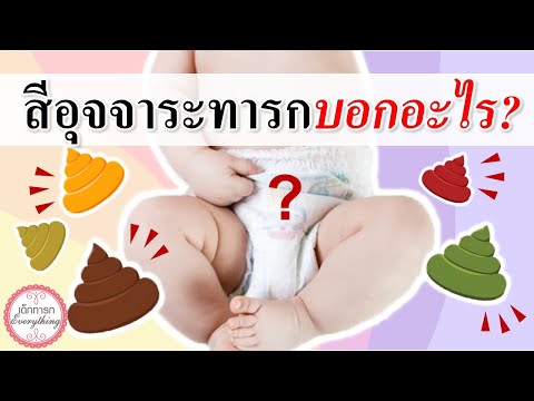 อาการทารก : สีอุจจาระทารก บอกอะไร ? | อุจจาระเด็กทารก | เด็กทารก Everything