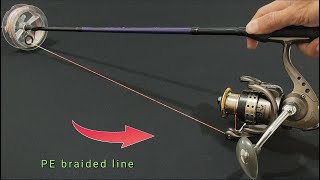 GREAT IDEA FOR ATTACHING FISHING LINE - Ini adalah cara benar pasang benang PE ke REEL pancing